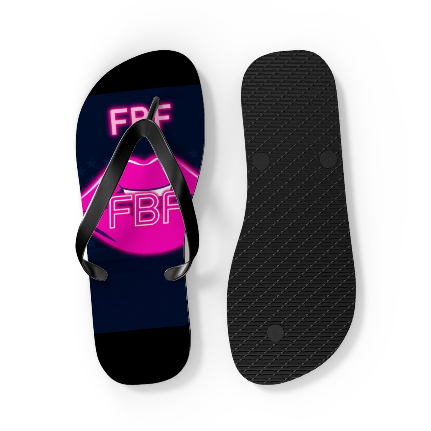 Neon Flip Flops - Trendy Summer Footwear for Beach Days, Pool Parties, and Vacation Vibes | FBF Design