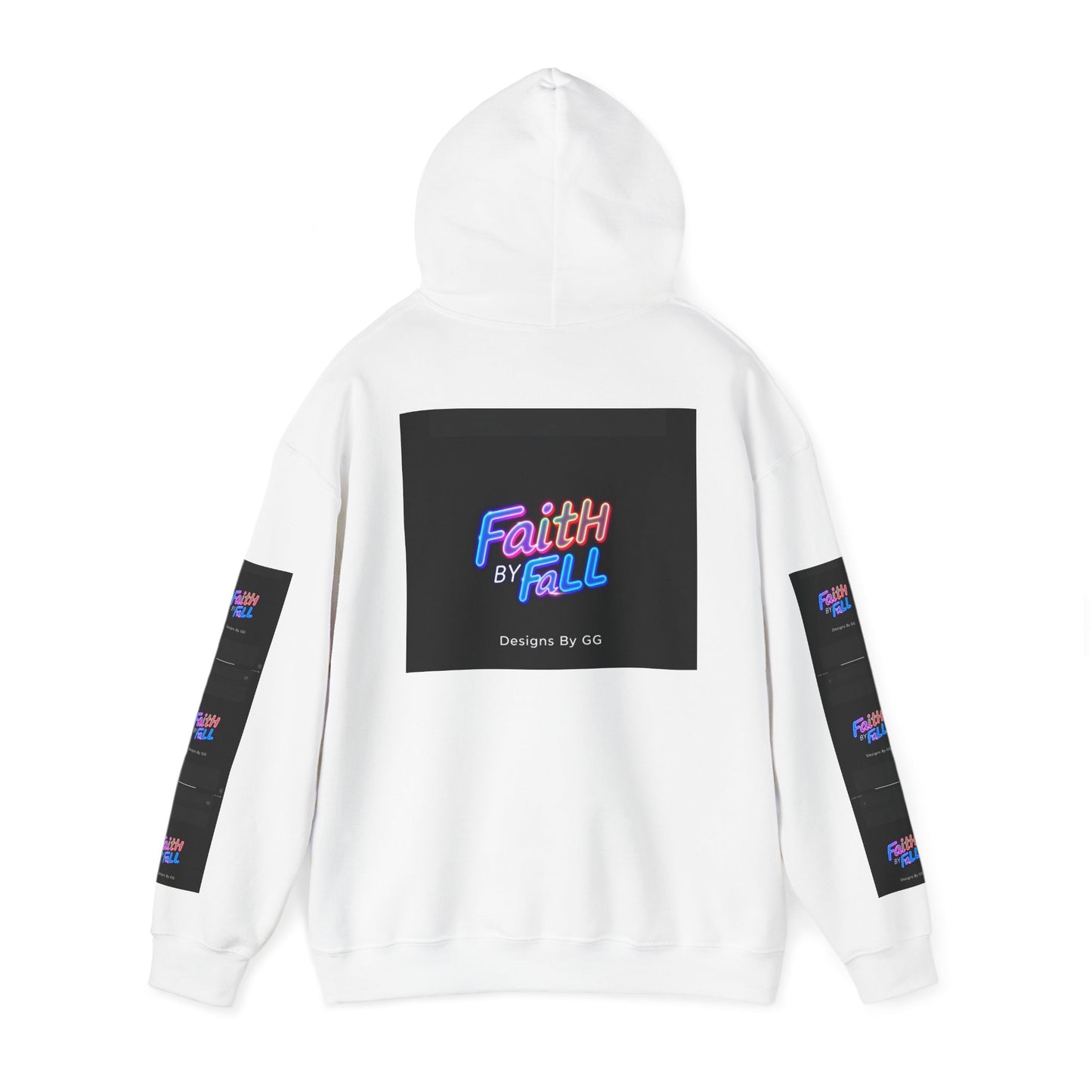 Faith by All Hooded Sweatshirt | Unisex Heavy Blend | Inspirational Apparel