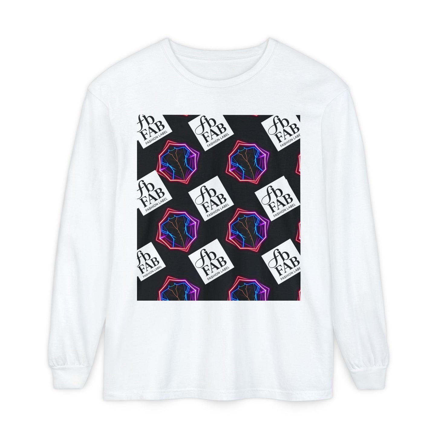 Unisex Garment-dyed Long Sleeve T-Shirt