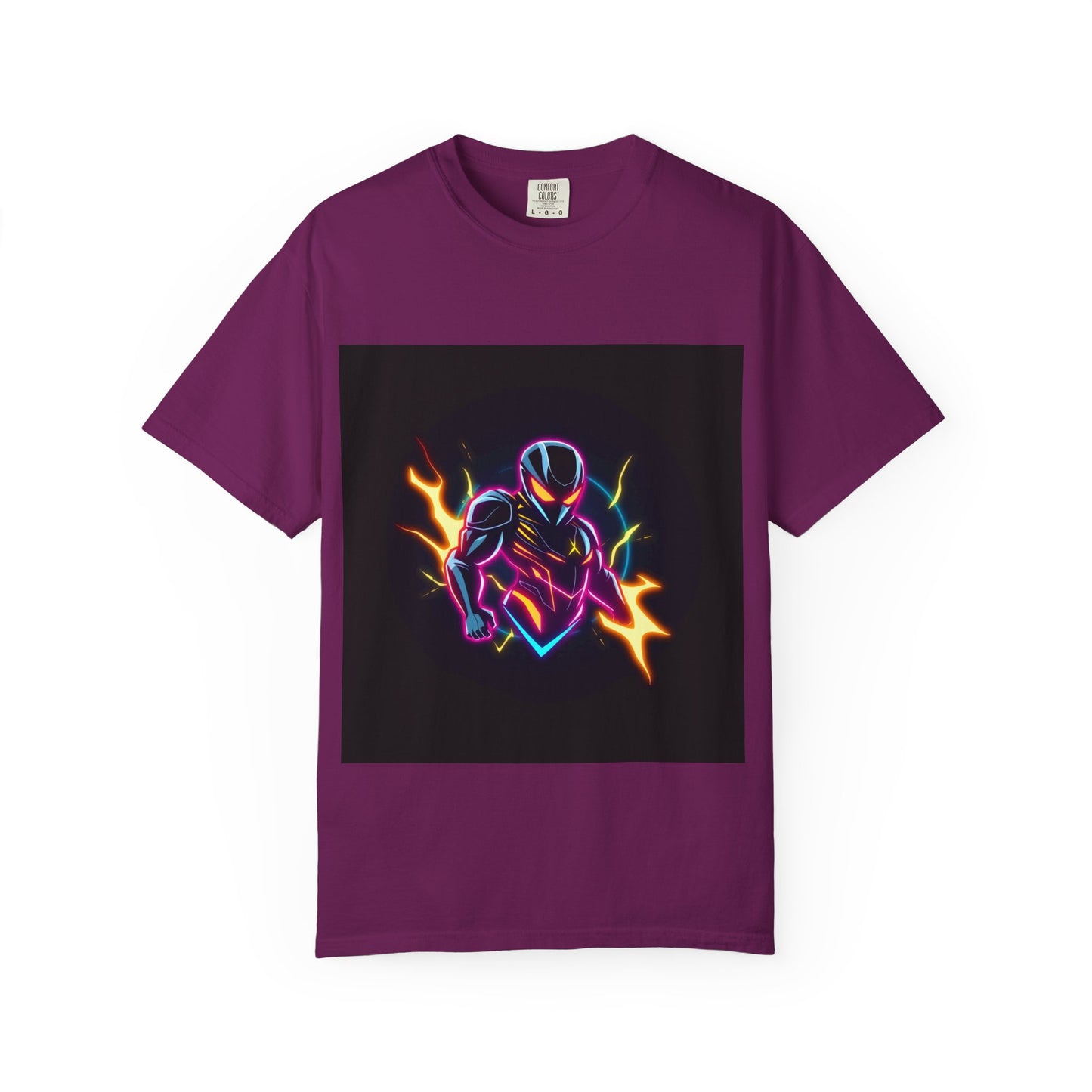 Vibrant Unisex Graphic T-Shirt, Cosmic Dreams Tee, Retro Neon Shirt, Stylish Casual Wear, Gift for Gamers & Dreamers