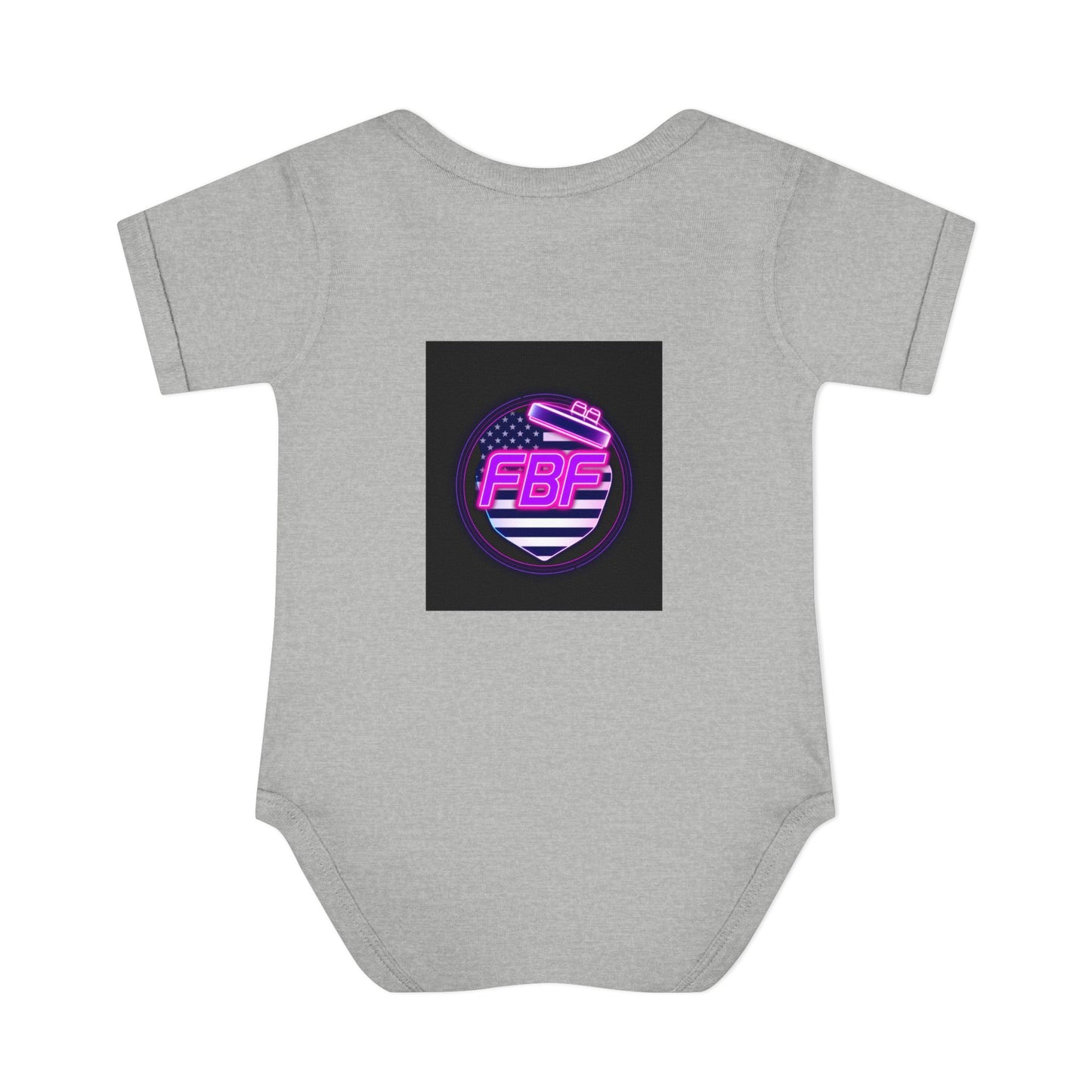 Neon Baby Bodysuit for Trendy Infants, Cool Graphic Onesie, Unique Baby Gift, Personalized Baby Outfit, Modern Infant Apparel