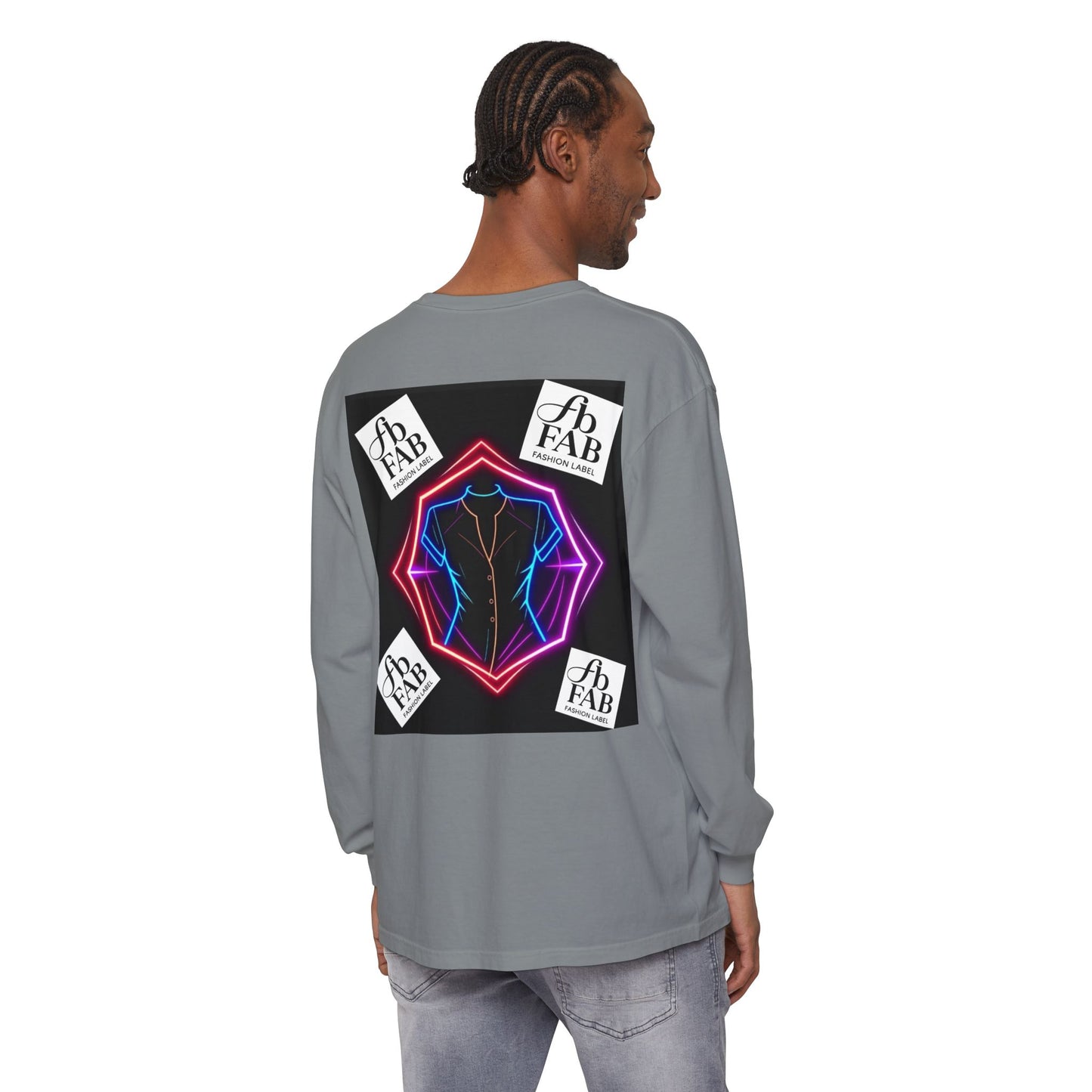Unisex Garment-dyed Long Sleeve T-Shirt