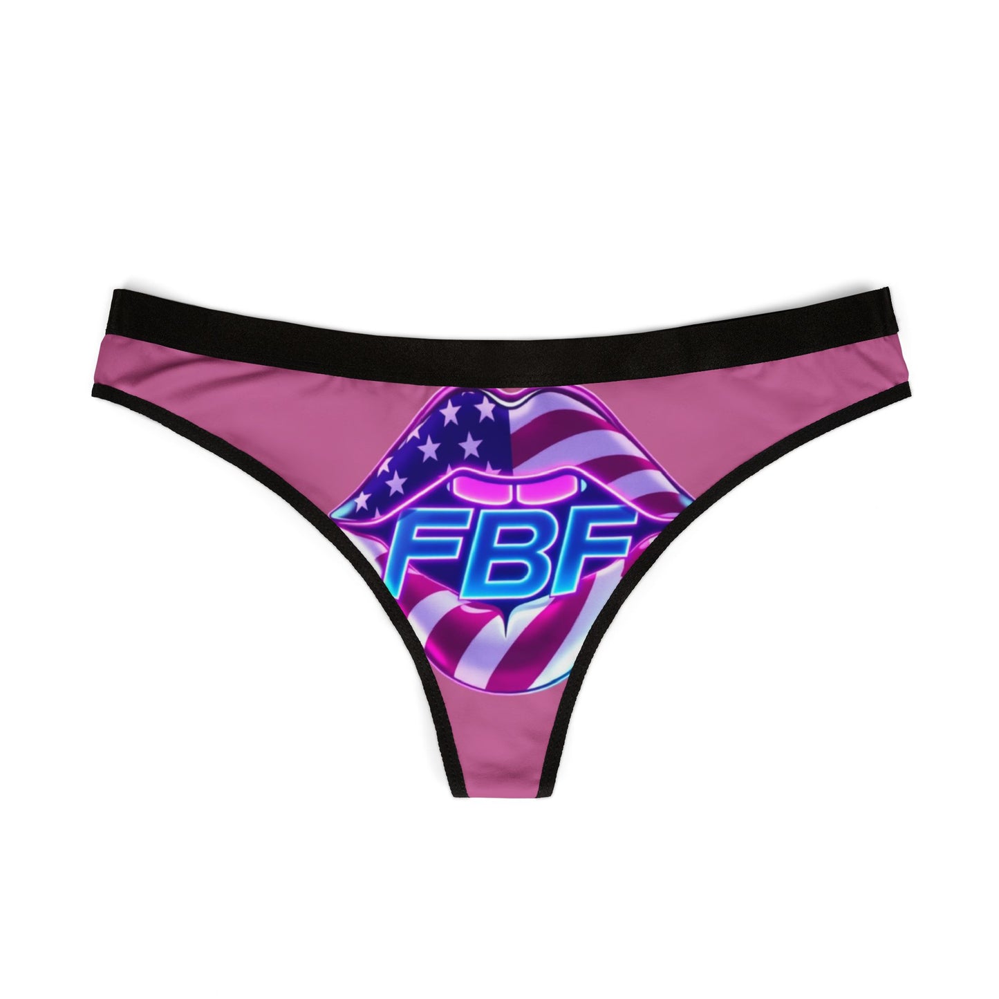 Patriotic Women's Thongs, Fun & Flirty Underwear, Fourth of July Lingerie, Gift for Her, Festival Fashion