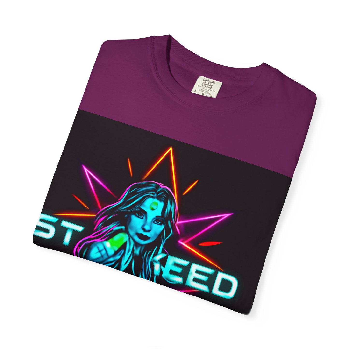Neon Graphic T-Shirt - Starseed FBF Tee, Unisex Fashion, Cool Gift, Festival Wear, Retro Style, Casual Streetwear