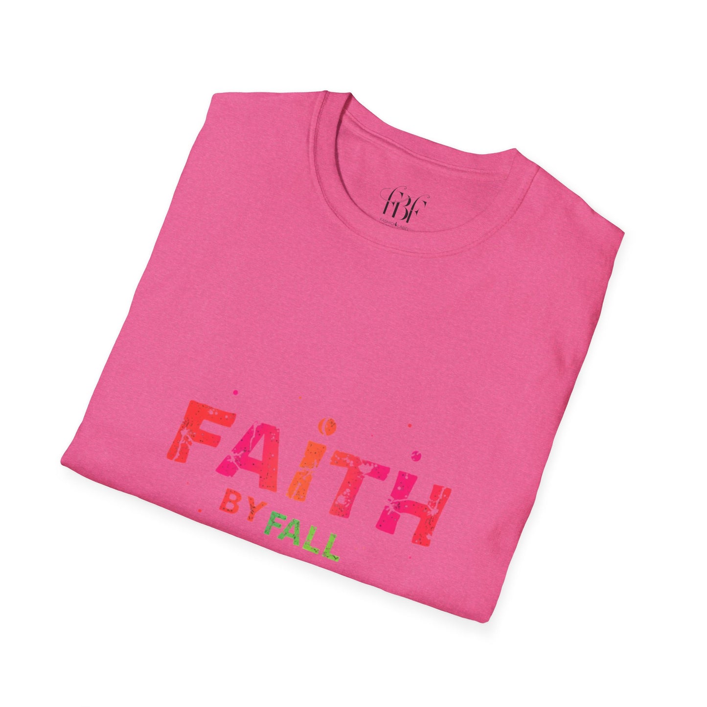 Faith-Inspiring Unisex Softstyle T-Shirt, Everyday Wear, Gift for Her, Christian Apparel, Inspirational Tee, Spiritual Comfort