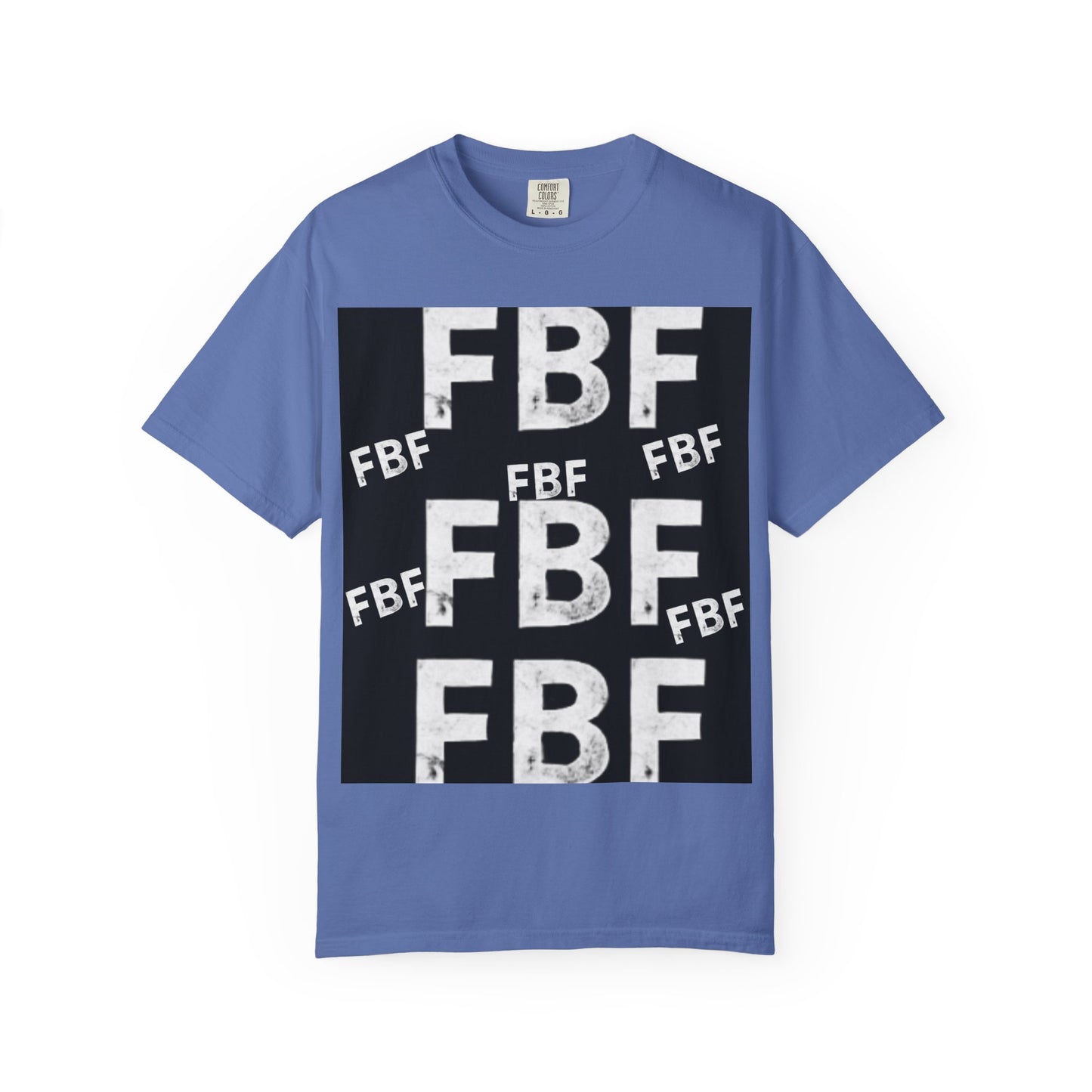 FBF Garment-Dyed Unisex T-shirt, Casual Wear, Graphic Tee, Street Style, Gift for Friends, All Occasions
