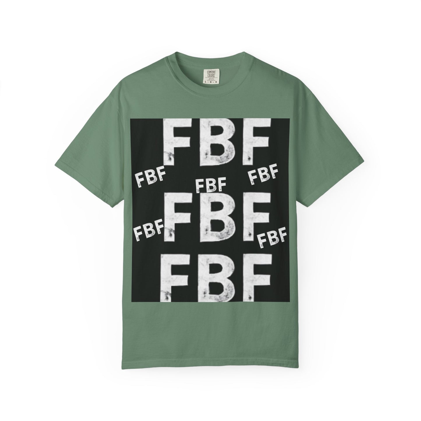 FBF Garment-Dyed Unisex T-shirt, Casual Wear, Graphic Tee, Street Style, Gift for Friends, All Occasions