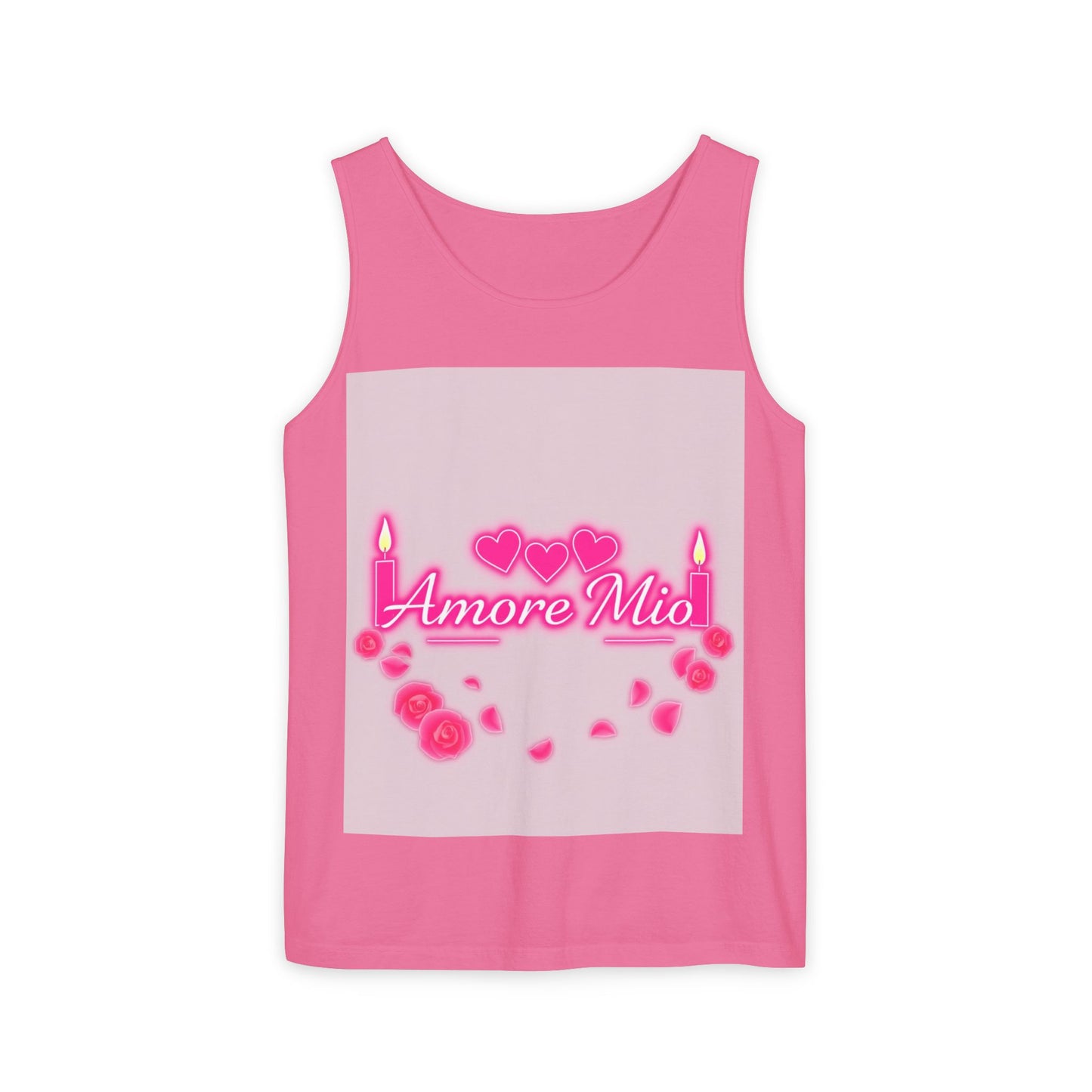 Unisex Graphic Tank Top, Cute Casual Summer Wear, Perfect for Gifts, Self-Love Celebration, Festive & Fun, Daily Comfort