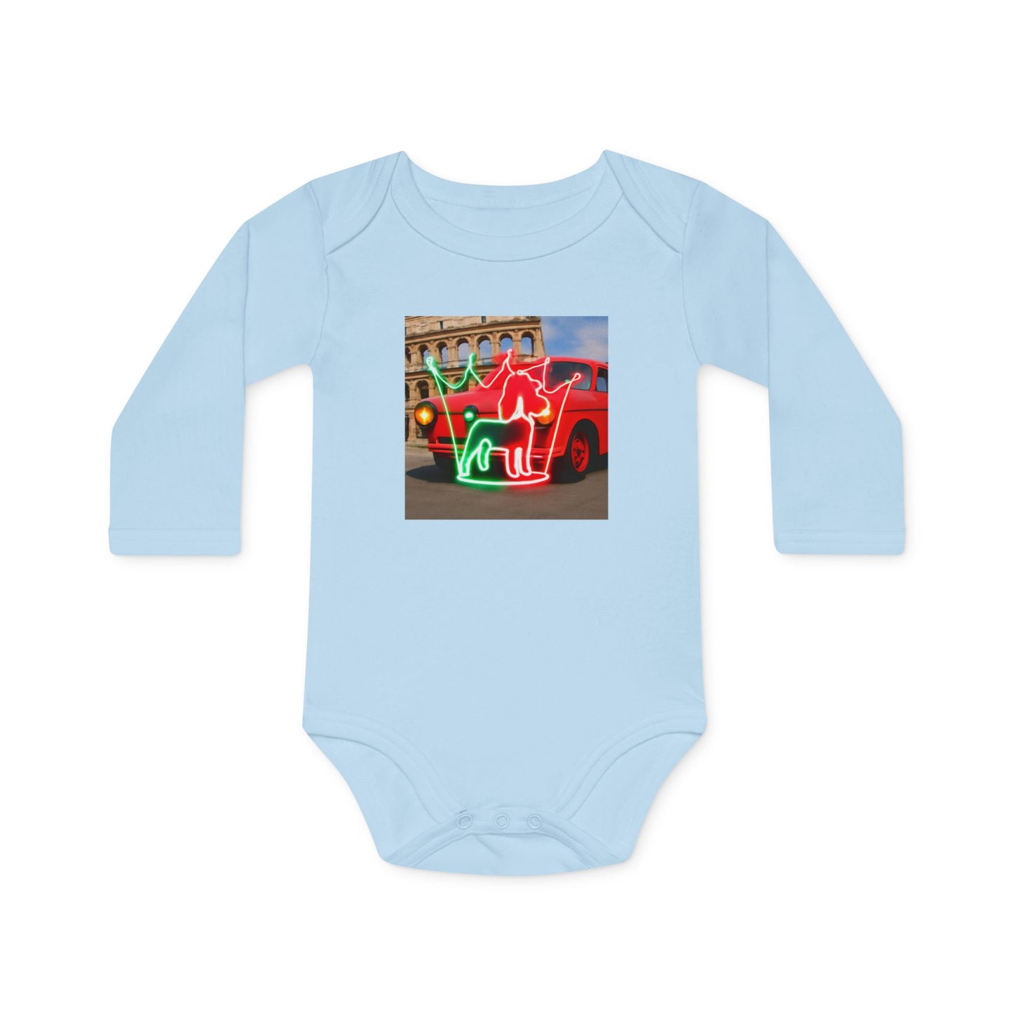 Baby Long-Sleeve Organic Bodysuit