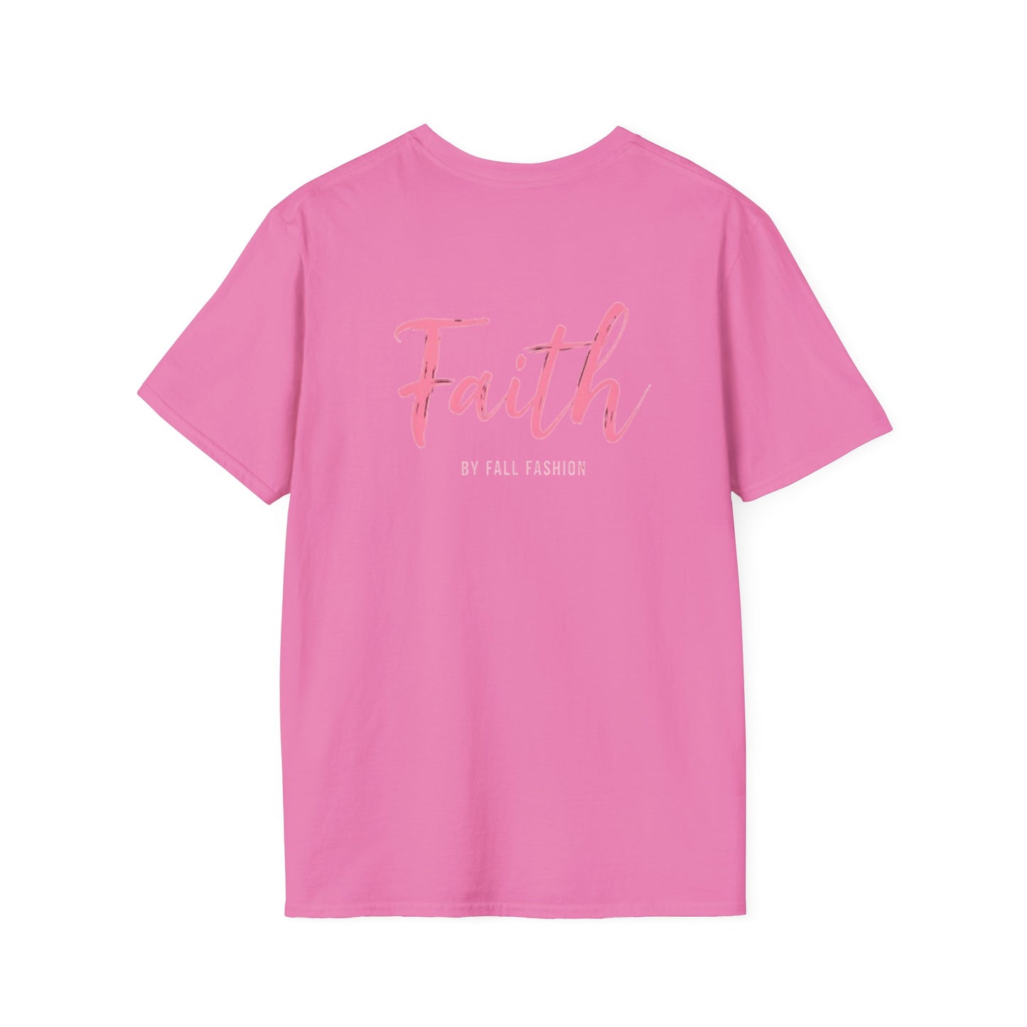 Faith-Inspiring Unisex Softstyle T-Shirt, Everyday Wear, Gift for Her, Christian Apparel, Inspirational Tee, Spiritual Comfort