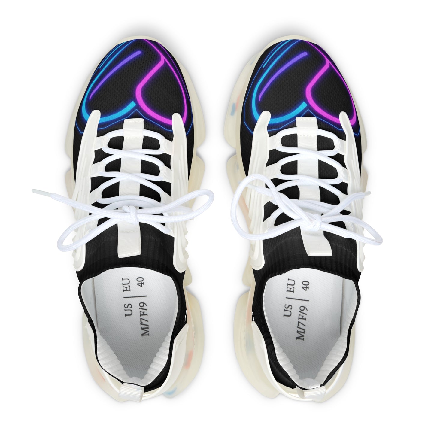 Neon Glow Women's Sneakers | Stylish Athletic Footwear, Trendy Casual Shoes, Sporty Fashion Sneakers, Everyday Comfort, Vibrant Workout Gear