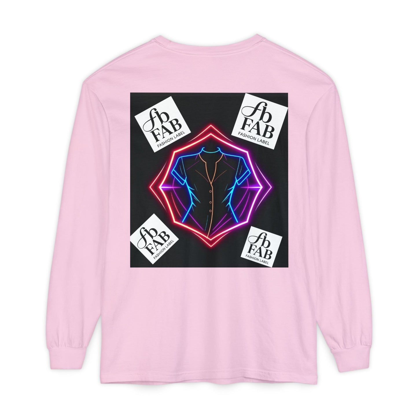 Unisex Garment-dyed Long Sleeve T-Shirt