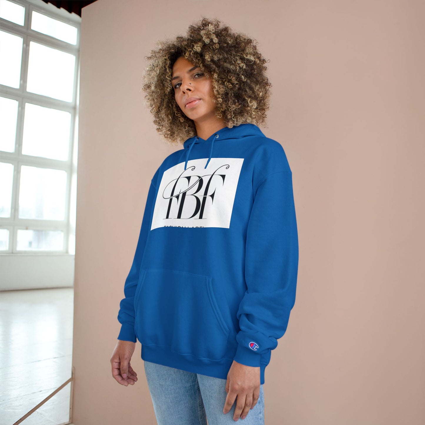 FBF Neon Champion Hoodie | Casual Streetwear for All Occasions
