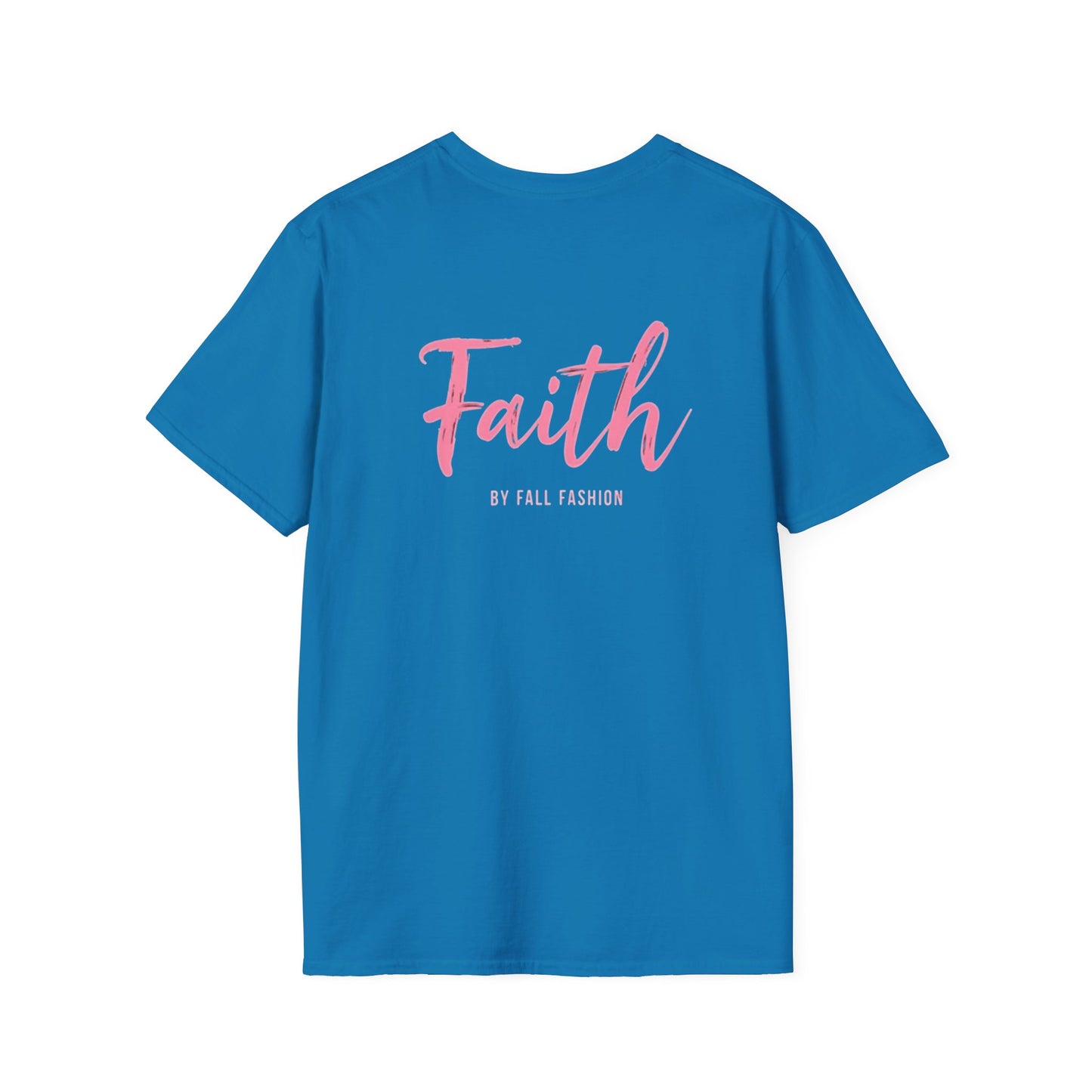Faith-Inspiring Unisex Softstyle T-Shirt, Everyday Wear, Gift for Her, Christian Apparel, Inspirational Tee, Spiritual Comfort