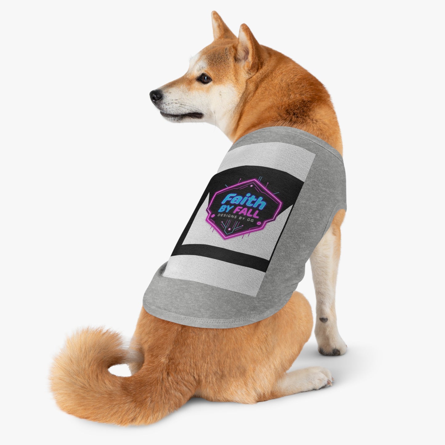 Stylish Pet Tank Top for Faithful Furry Friends, Adorable Dog Apparel, Pet Gift, Summer Wear, Faith-Inspired Fashion