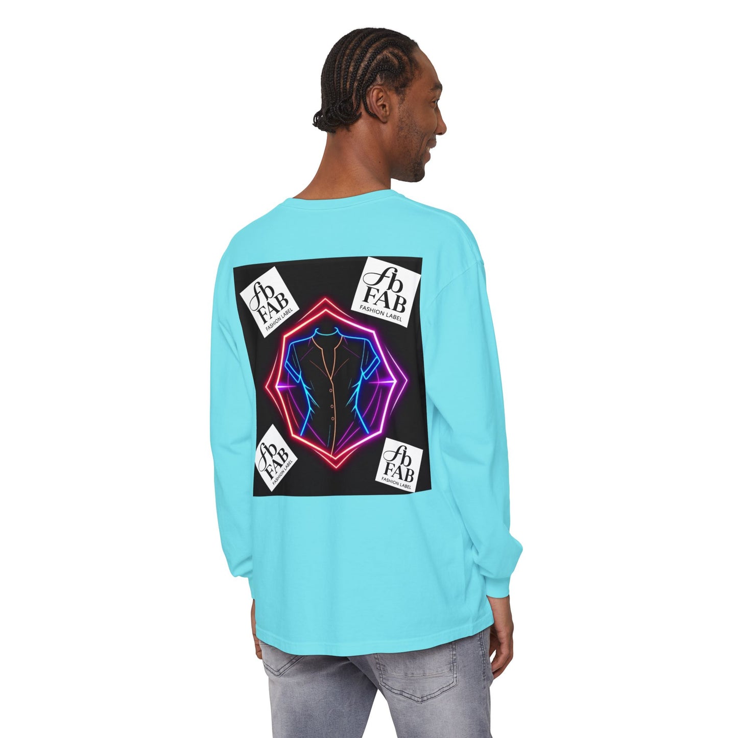 Unisex Garment-dyed Long Sleeve T-Shirt