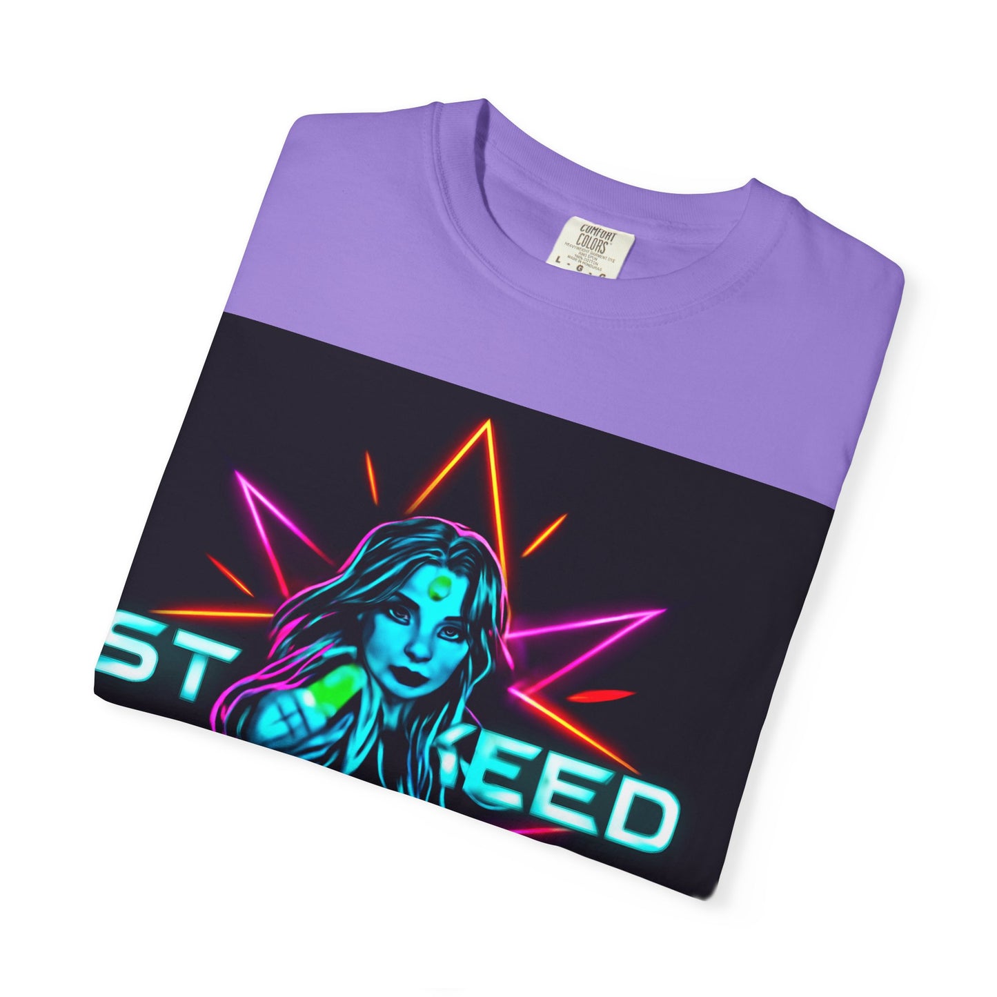 Neon Graphic T-Shirt - Starseed FBF Tee, Unisex Fashion, Cool Gift, Festival Wear, Retro Style, Casual Streetwear