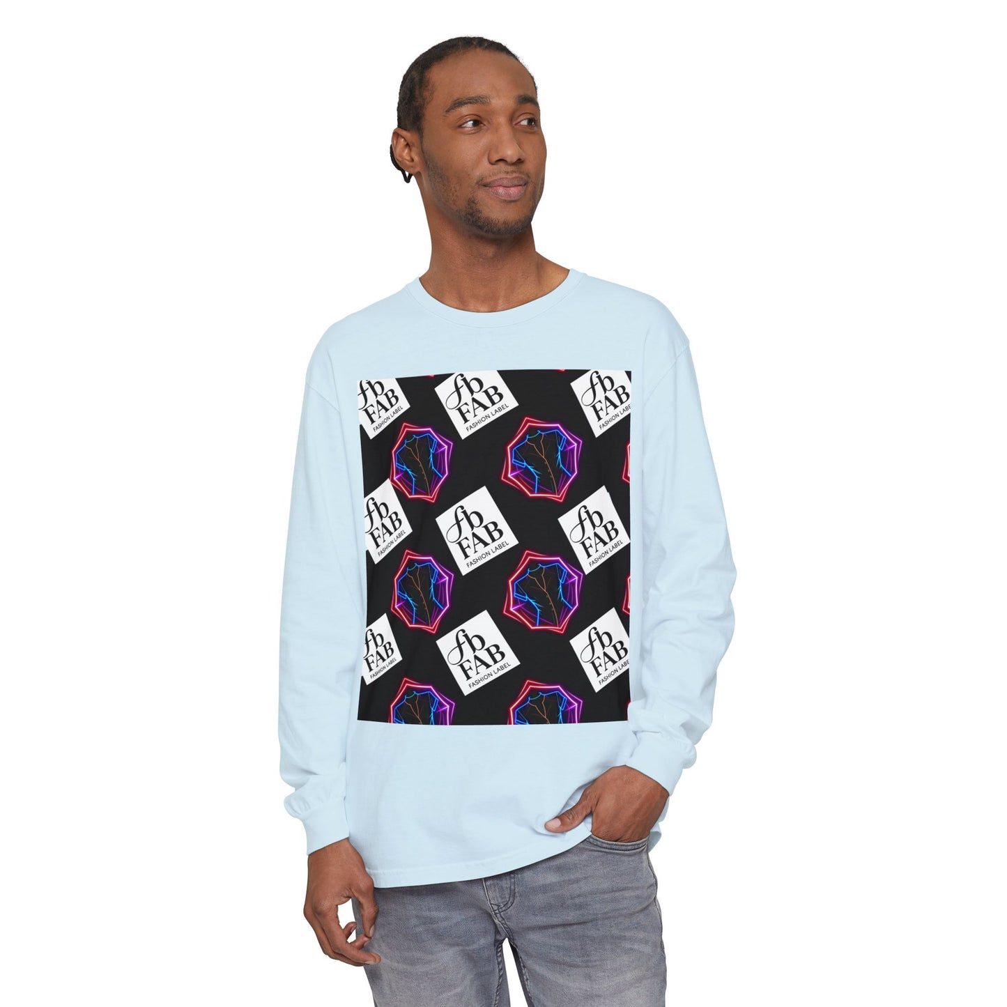 Unisex Garment-dyed Long Sleeve T-Shirt