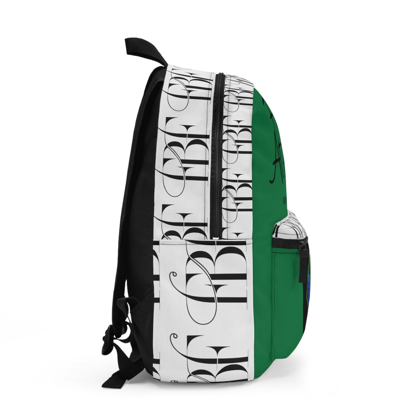 Neon Number Backpack - Trendy School Bag, Travel Pack, Gamer Gear, Unique Gift for Students, Cool Accessories