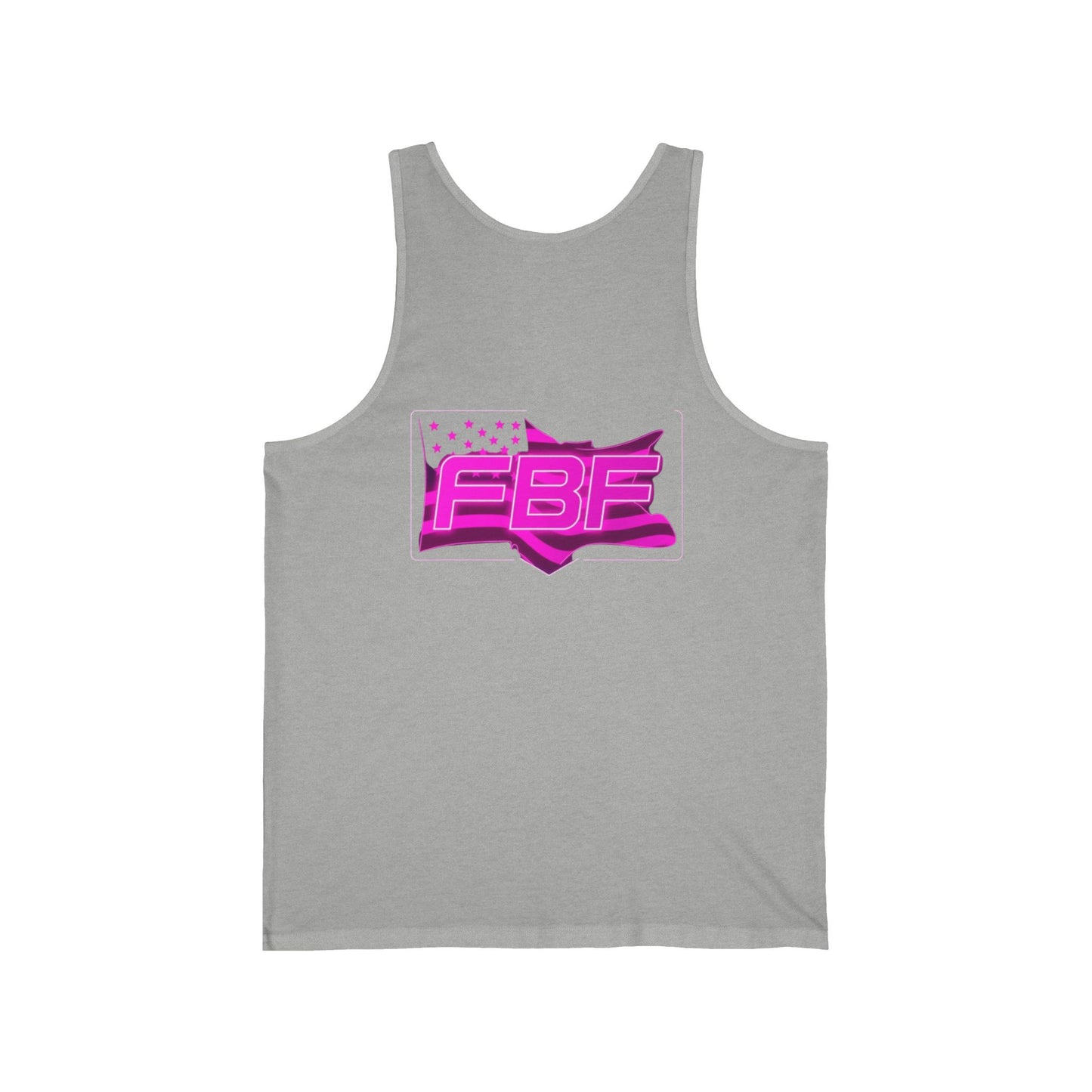 Patriotic Kiss Unisex Jersey Tank, Summer Top, Pride Apparel, Festival Wear, Casual Outfit, Gift for Her