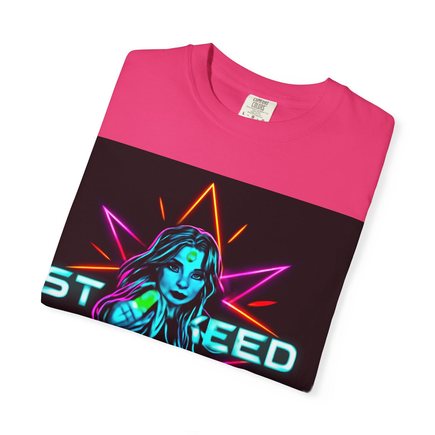 Neon Graphic T-Shirt - Starseed FBF Tee, Unisex Fashion, Cool Gift, Festival Wear, Retro Style, Casual Streetwear