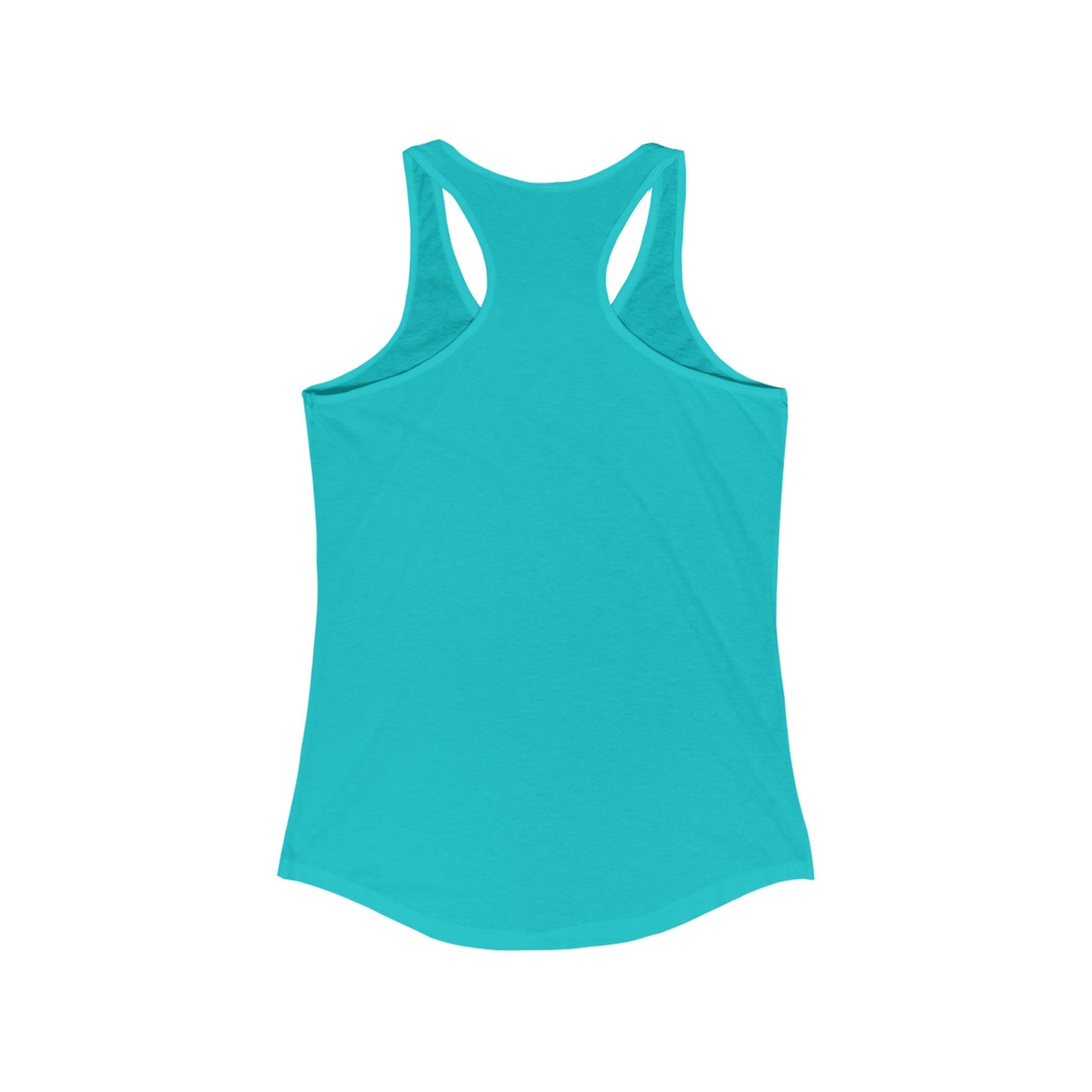 Neon Graphic Racerback Tank Top for Women, Vibrant Summer Top, Festival Wear, Casual Summer Tank, Art Lover Gift