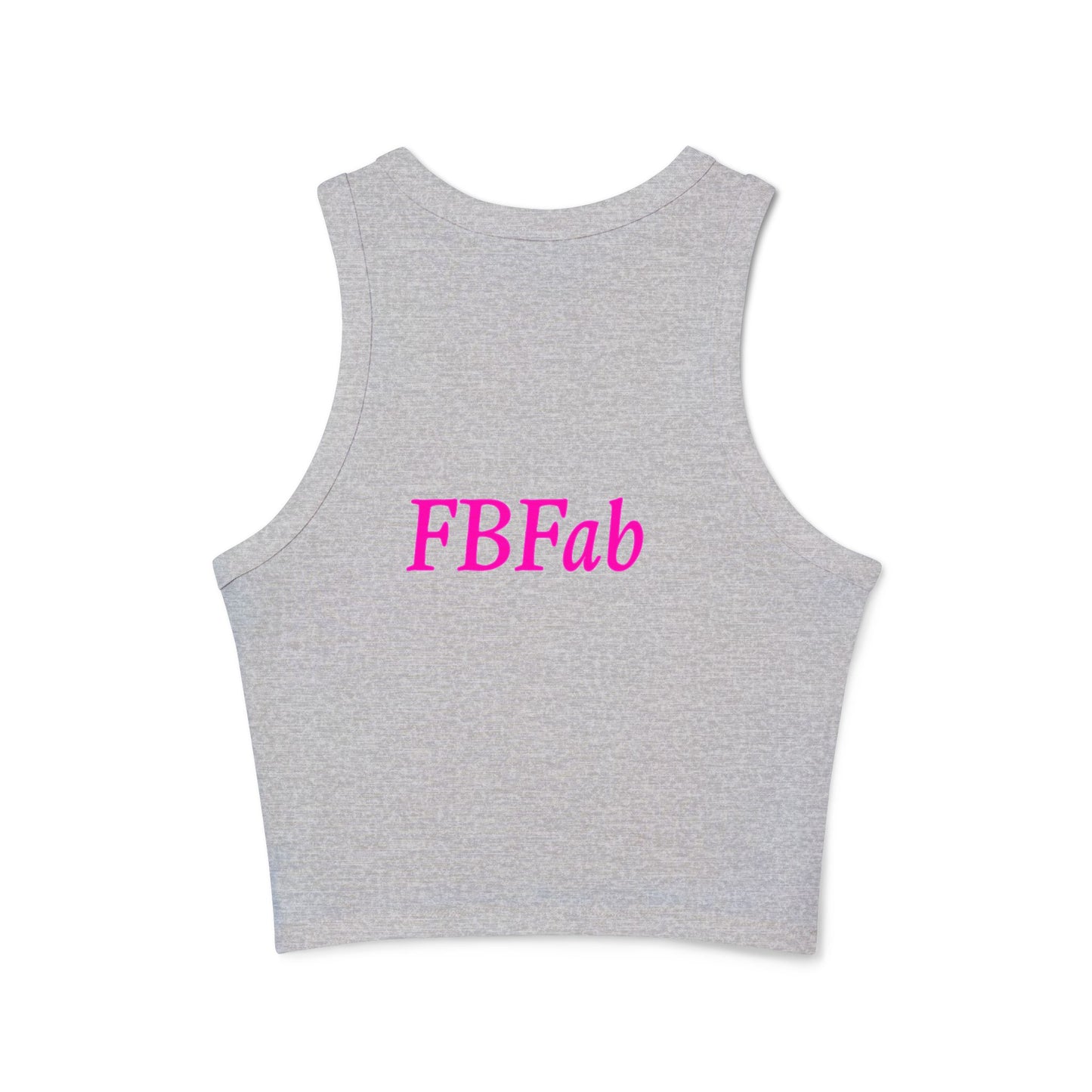 Romantic Graphic Racerback Tank, Cute Summer Top, Feminine Casual Wear, Heart Design, Gift for Her