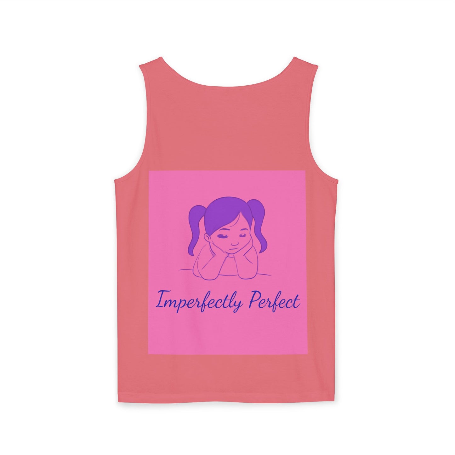 Unisex Graphic Tank Top, Cute Casual Summer Wear, Perfect for Gifts, Self-Love Celebration, Festive & Fun, Daily Comfort