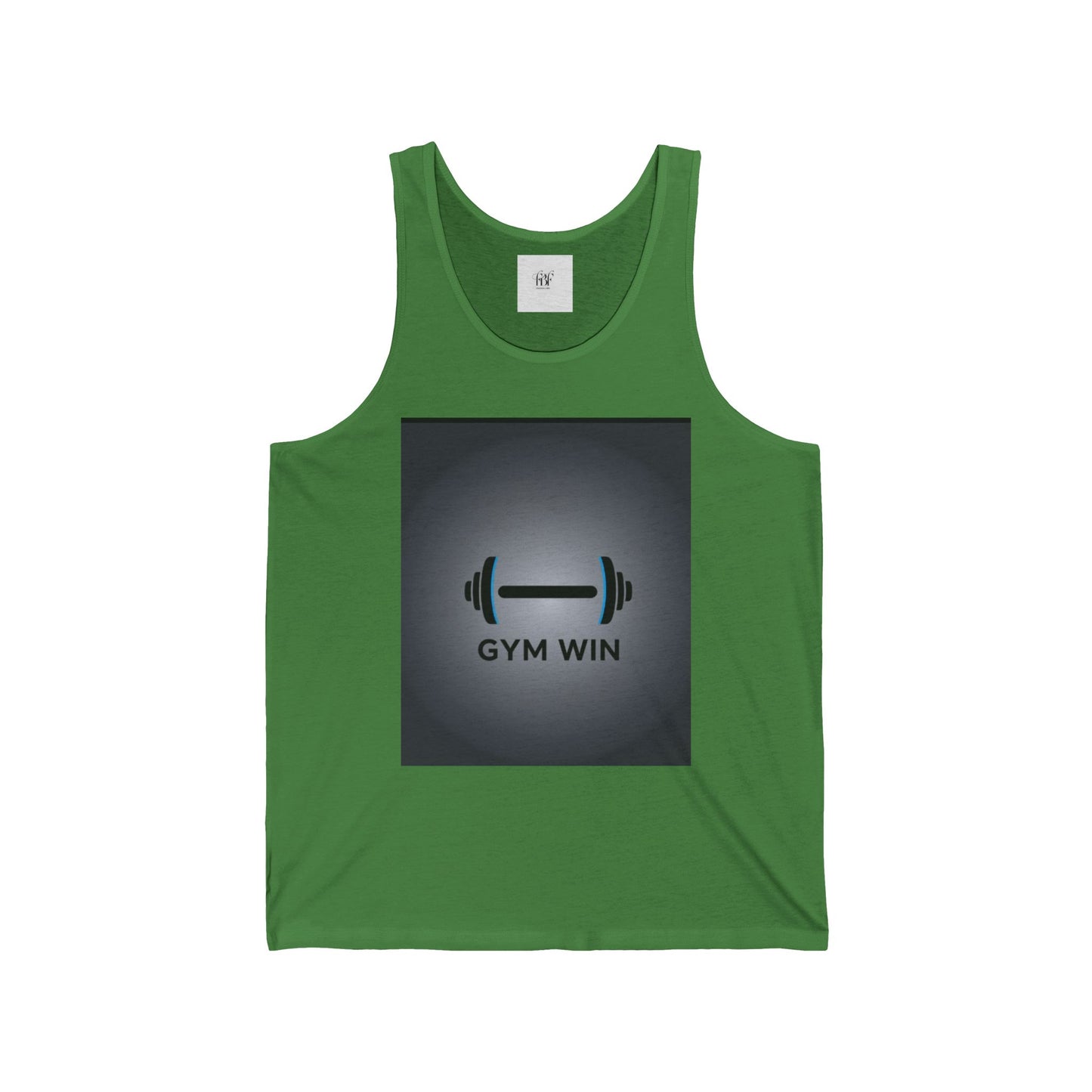 Unisex Jersey Tank - Gym Win & Faith By Fall Designs