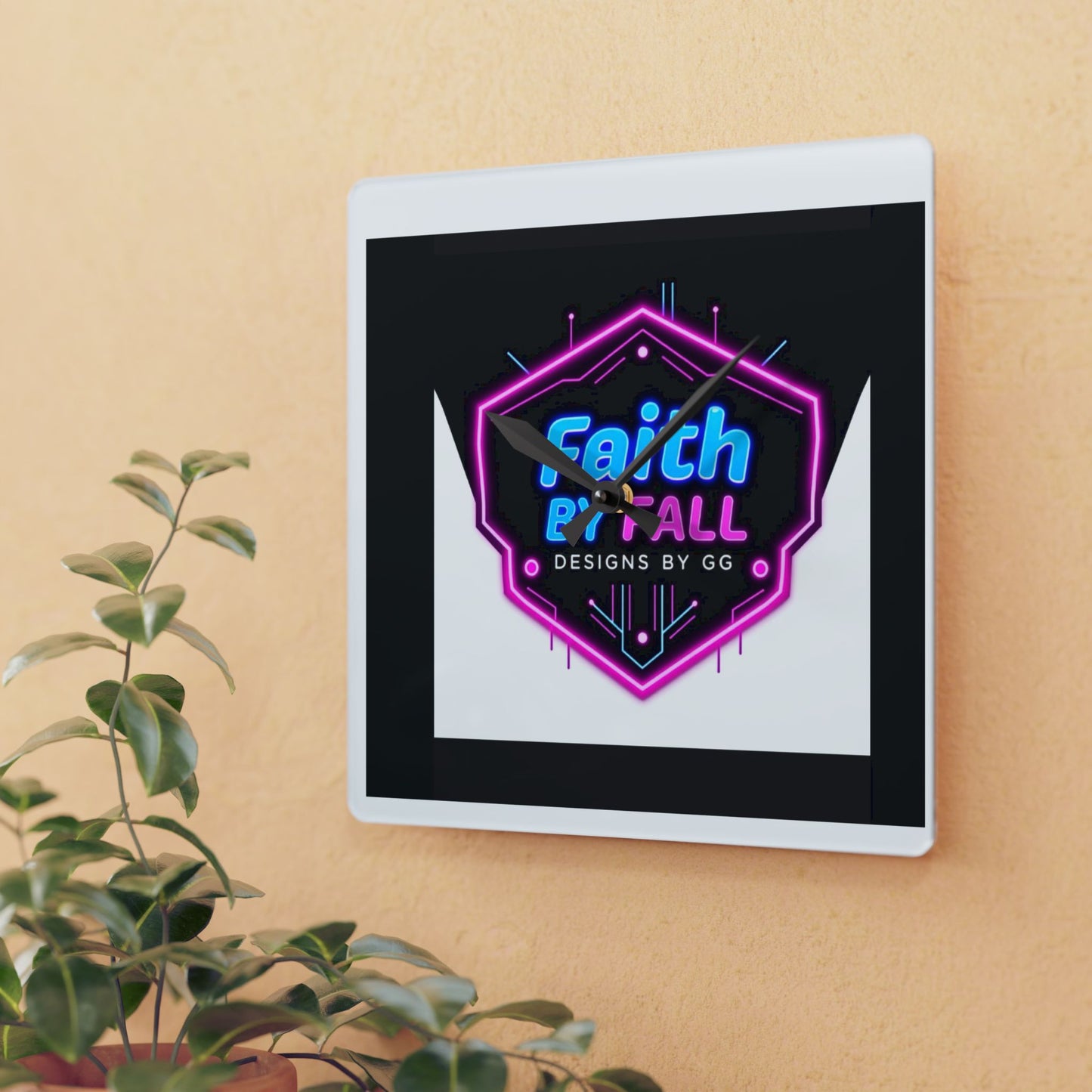 Acrylic Wall Clock