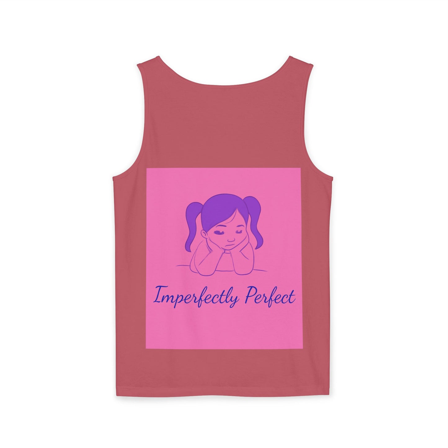 Unisex Graphic Tank Top, Cute Casual Summer Wear, Perfect for Gifts, Self-Love Celebration, Festive & Fun, Daily Comfort