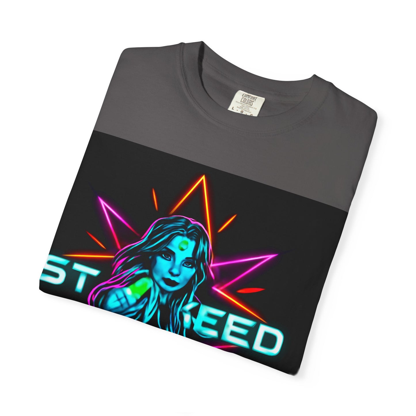 Neon Graphic T-Shirt - Starseed FBF Tee, Unisex Fashion, Cool Gift, Festival Wear, Retro Style, Casual Streetwear