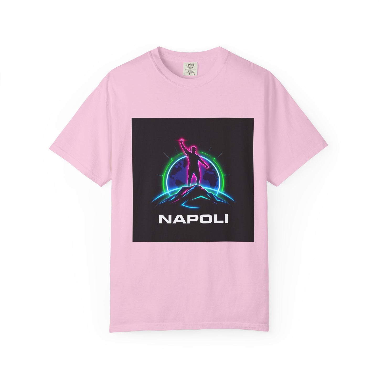 Neon Napoli T-Shirt for Adventurers, Retro Graphic Tee, Perfect for Travelers, Gifts for Him/Her, Cool Streetwear, Casual Outfit