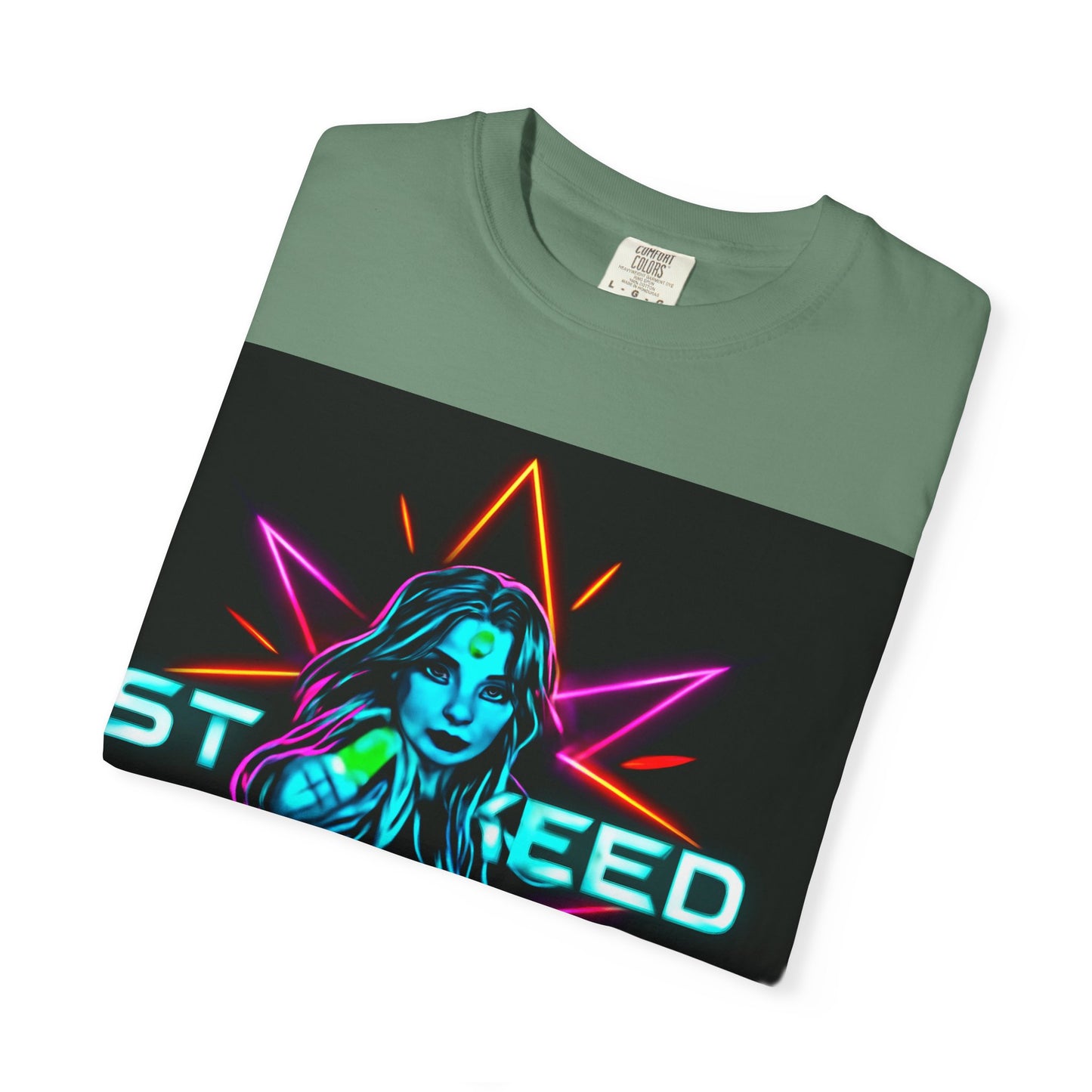 Neon Graphic T-Shirt - Starseed FBF Tee, Unisex Fashion, Cool Gift, Festival Wear, Retro Style, Casual Streetwear