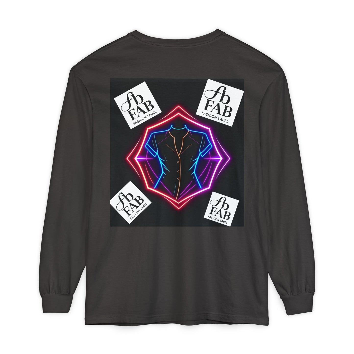 Unisex Garment-dyed Long Sleeve T-Shirt