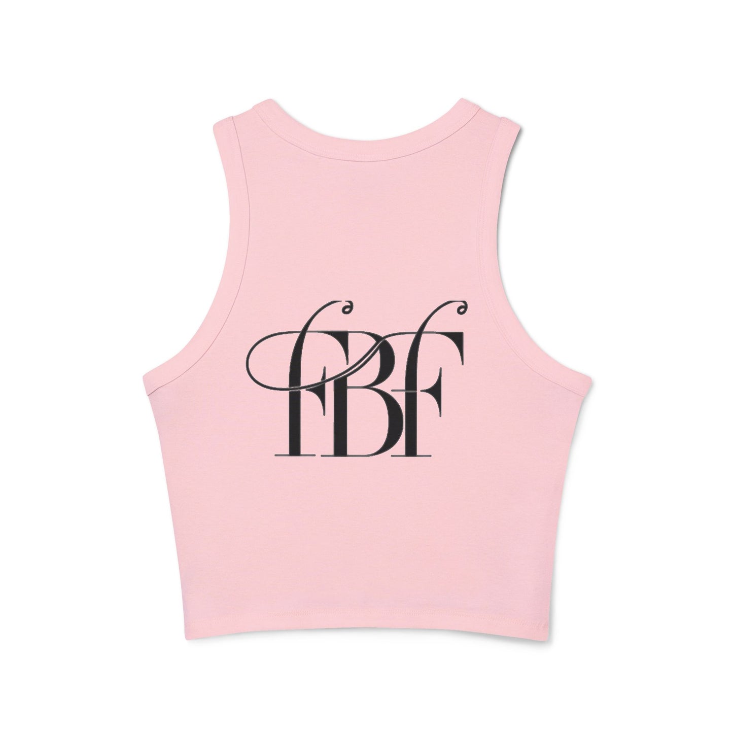 Fashion Star Racer Tank Top | Women's Crop Top, Trendy Summer Shirt, Casual Wear, Stylish Workout Top, Gift for Her
