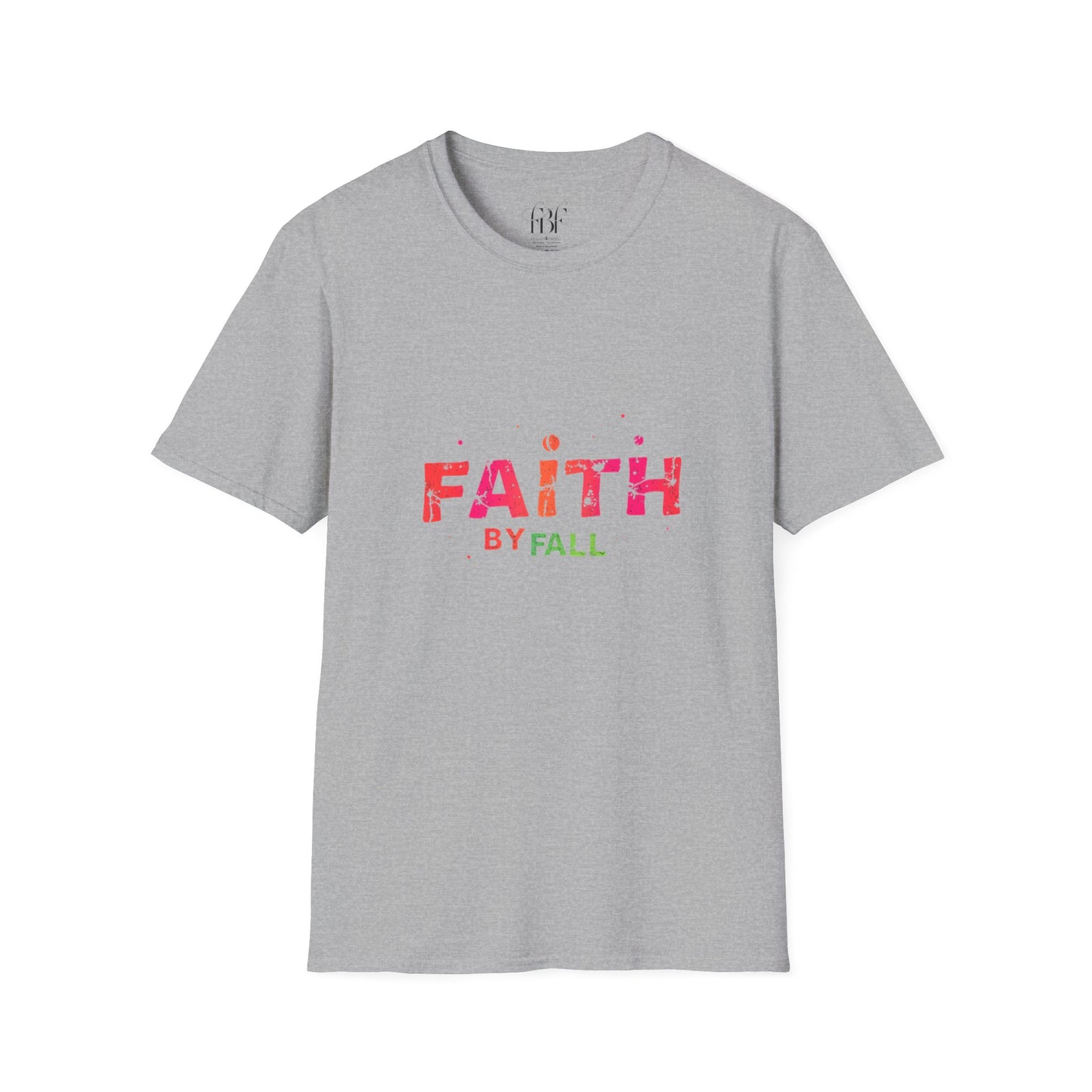 Faith-Inspiring Unisex Softstyle T-Shirt, Everyday Wear, Gift for Her, Christian Apparel, Inspirational Tee, Spiritual Comfort