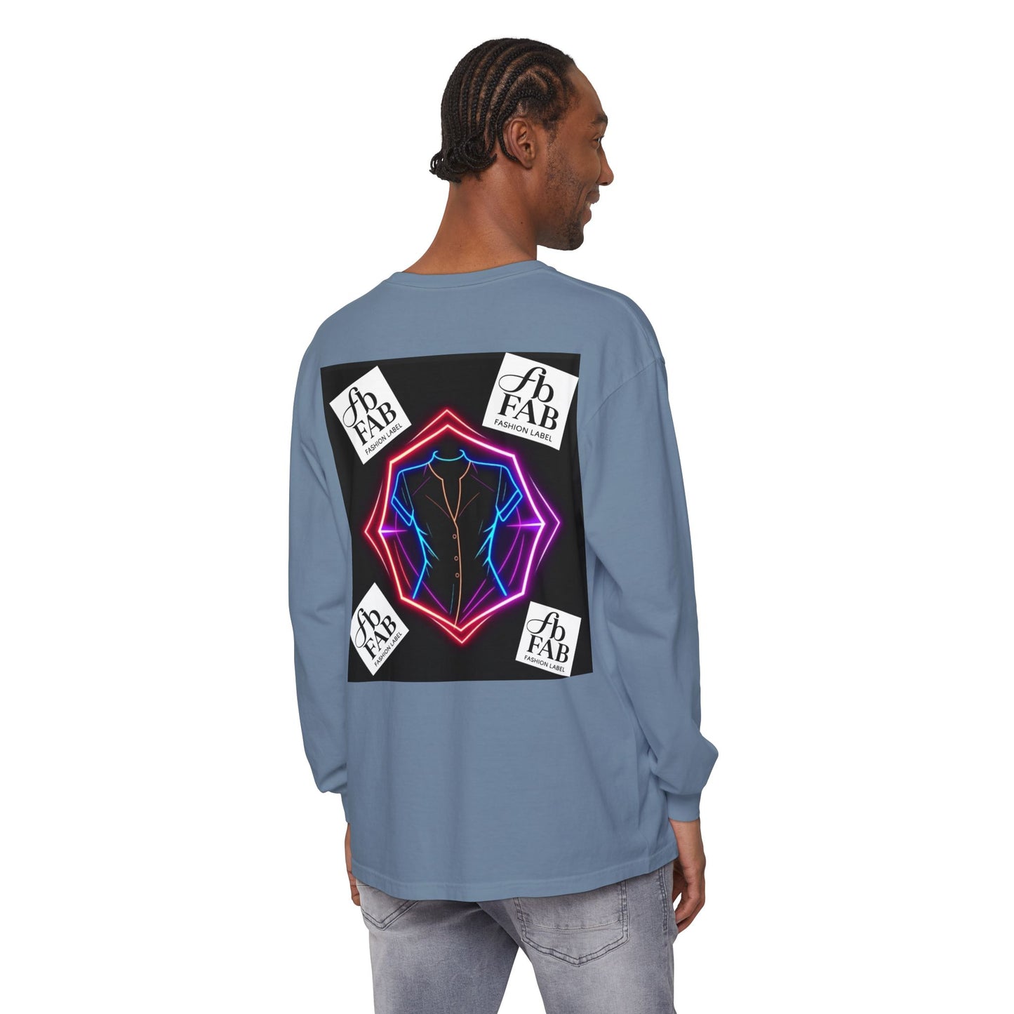 Unisex Garment-dyed Long Sleeve T-Shirt