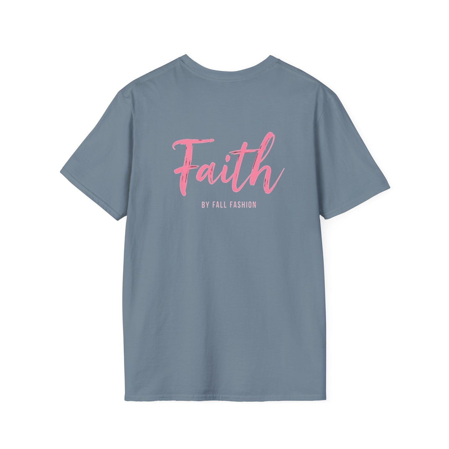 Faith-Inspiring Unisex Softstyle T-Shirt, Everyday Wear, Gift for Her, Christian Apparel, Inspirational Tee, Spiritual Comfort