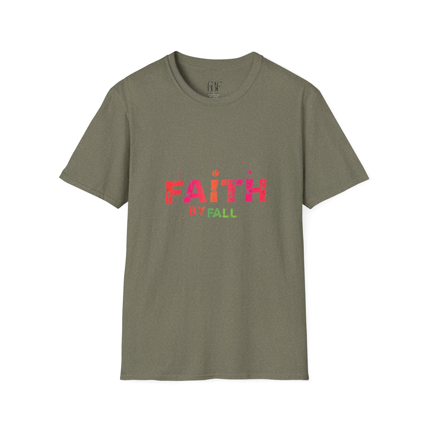 Faith-Inspiring Unisex Softstyle T-Shirt, Everyday Wear, Gift for Her, Christian Apparel, Inspirational Tee, Spiritual Comfort
