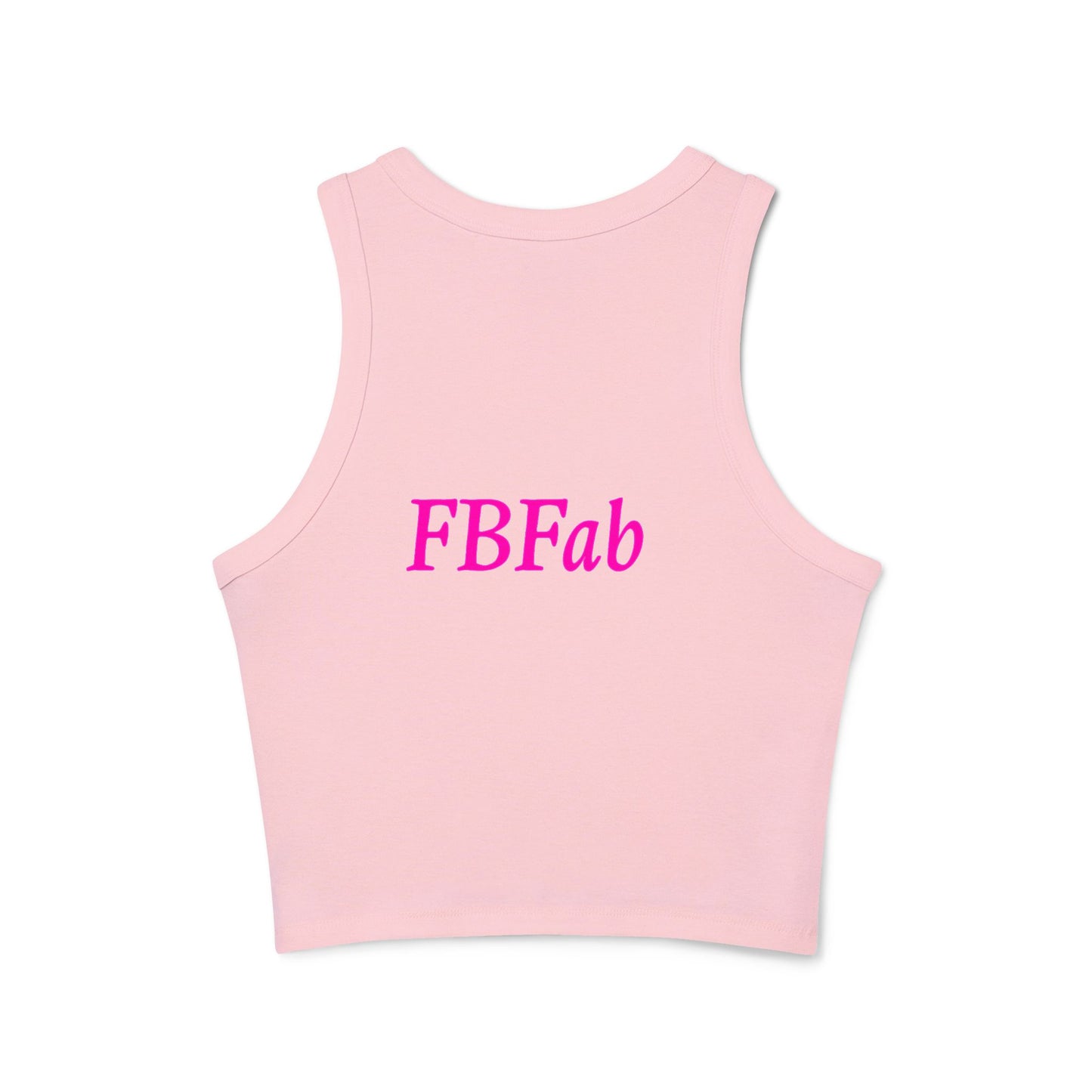 Romantic Graphic Racerback Tank, Cute Summer Top, Feminine Casual Wear, Heart Design, Gift for Her