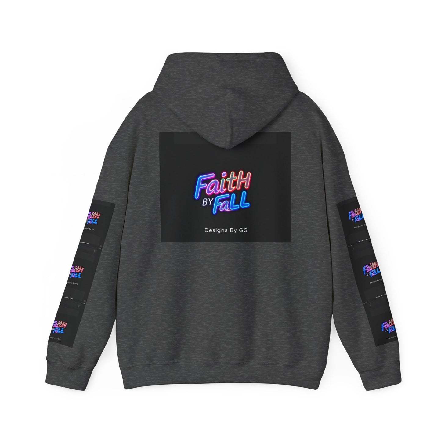 Faith by All Hooded Sweatshirt | Unisex Heavy Blend | Inspirational Apparel