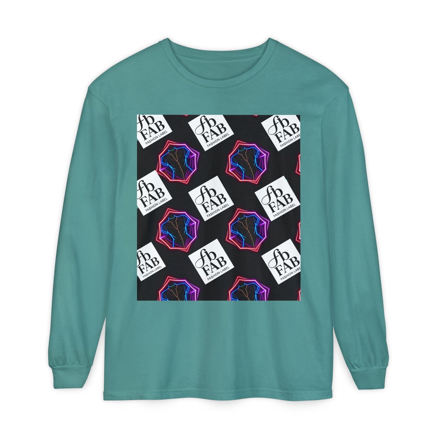 Unisex Garment-dyed Long Sleeve T-Shirt