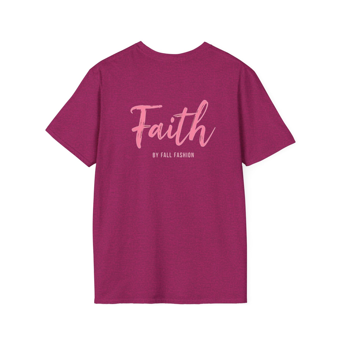 Faith-Inspiring Unisex Softstyle T-Shirt, Everyday Wear, Gift for Her, Christian Apparel, Inspirational Tee, Spiritual Comfort