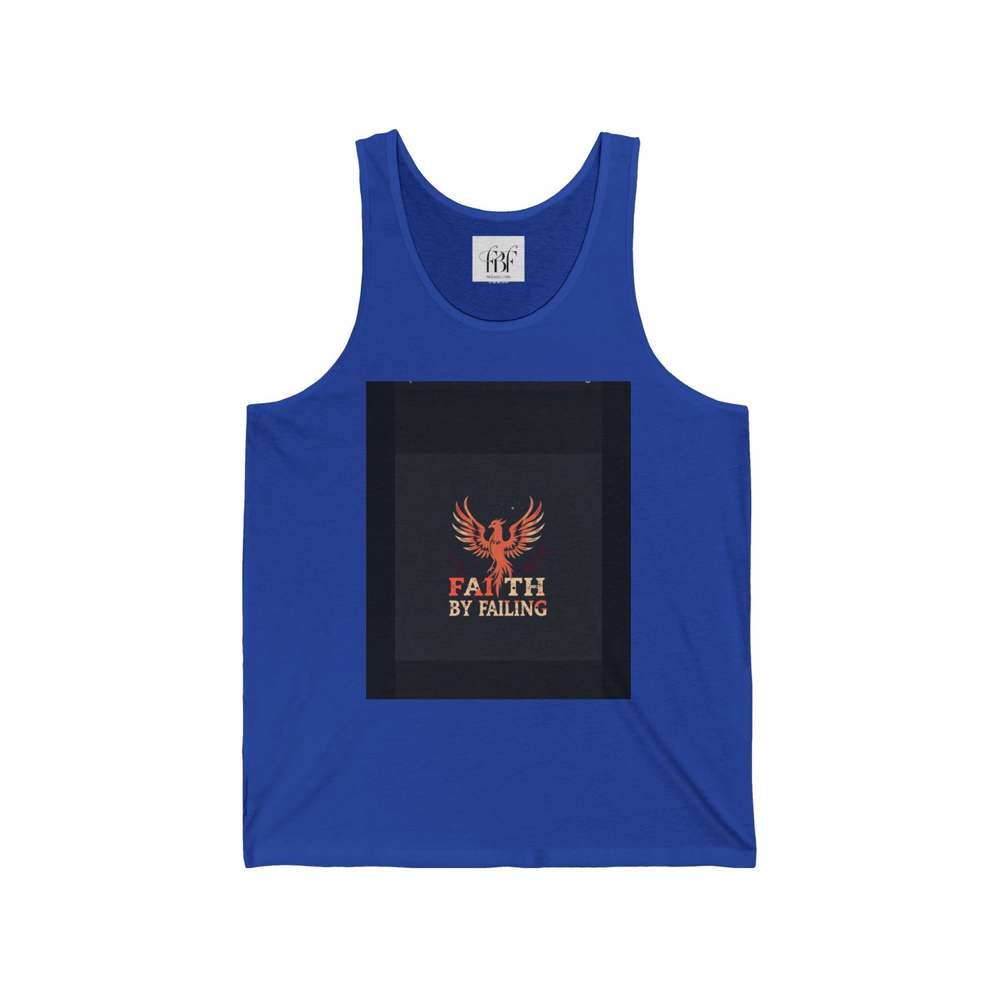 Unisex Inspirational Tank Top - Faith by Failing, Revenge, Motivational Wear, Summer Apparel, Casual Tanks, Gift for Him/Her