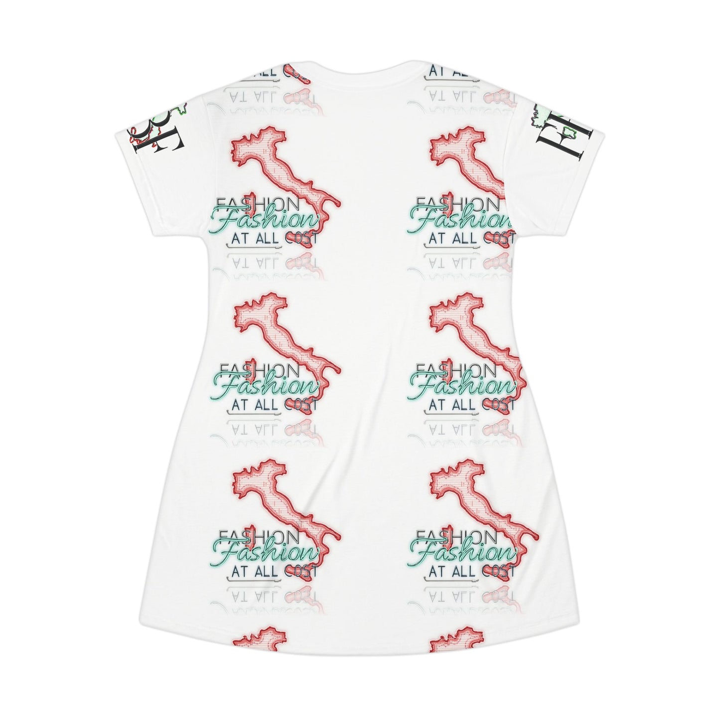 Fashionable T-Shirt Dress, Casual Summer Wear, Graphic Tee Dress, Vacation Outfit, Gift for Fashion Lovers