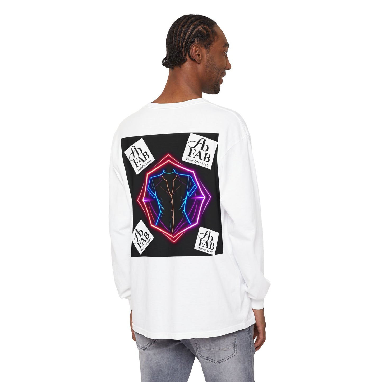 Unisex Garment-dyed Long Sleeve T-Shirt