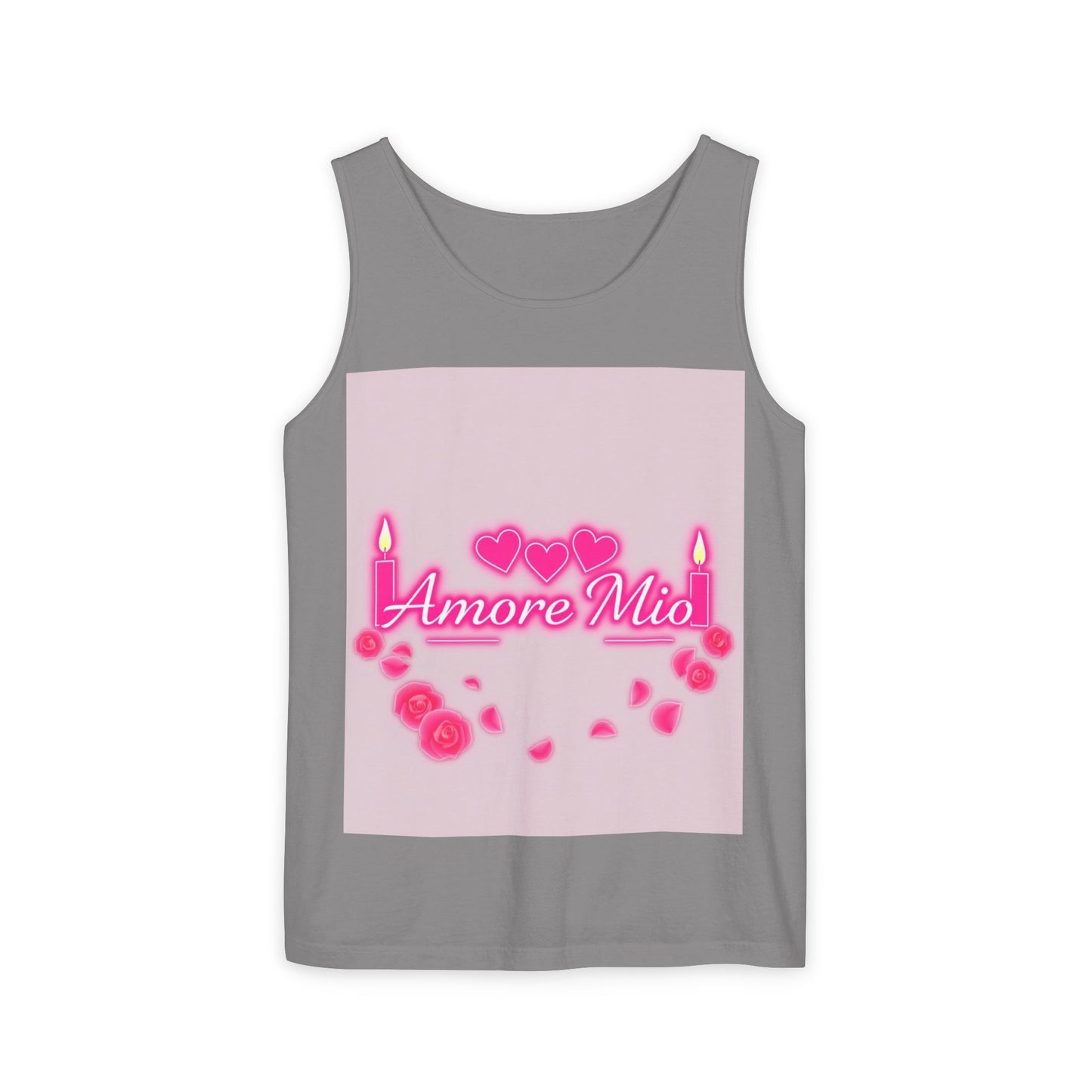 Unisex Graphic Tank Top, Cute Casual Summer Wear, Perfect for Gifts, Self-Love Celebration, Festive & Fun, Daily Comfort