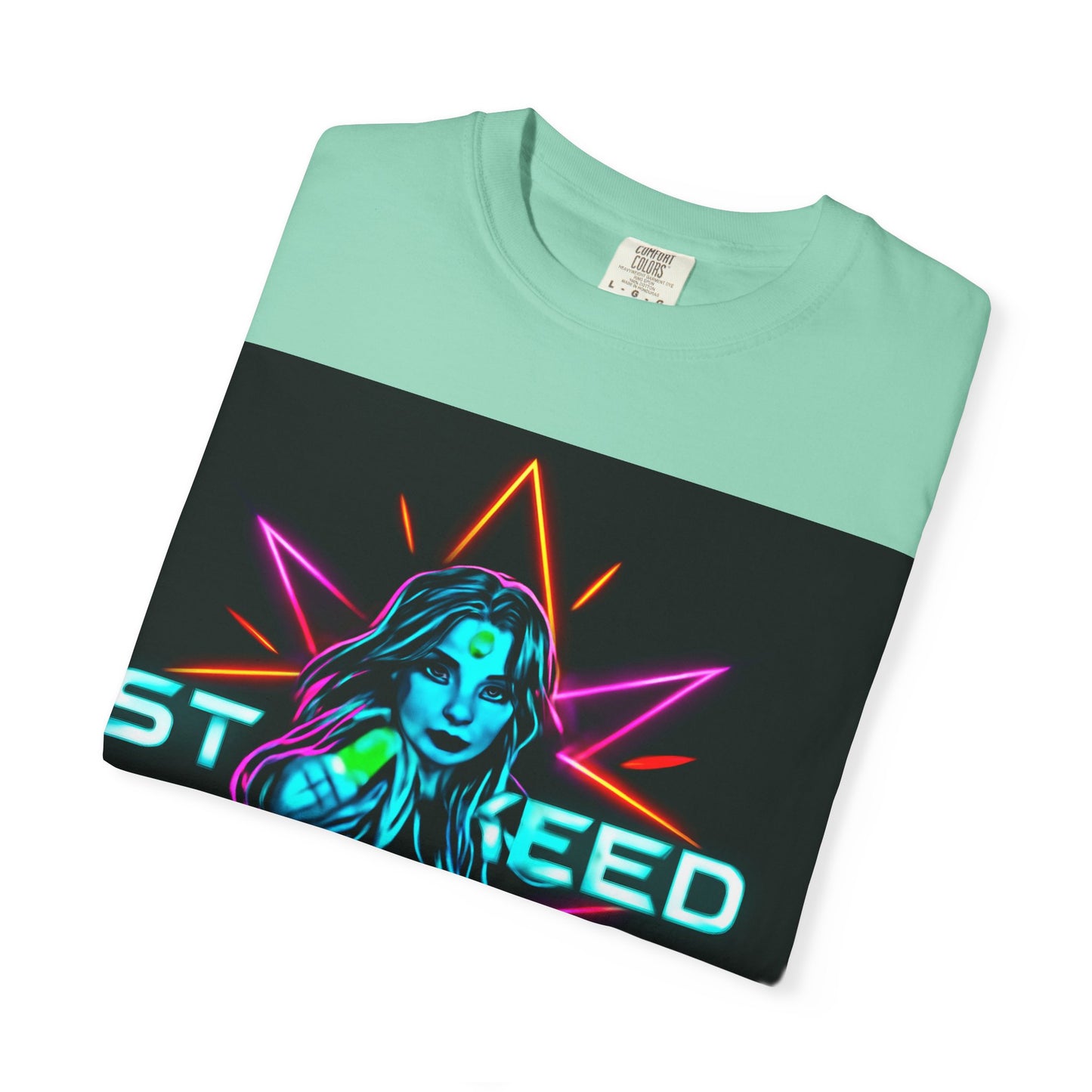Neon Graphic T-Shirt - Starseed FBF Tee, Unisex Fashion, Cool Gift, Festival Wear, Retro Style, Casual Streetwear