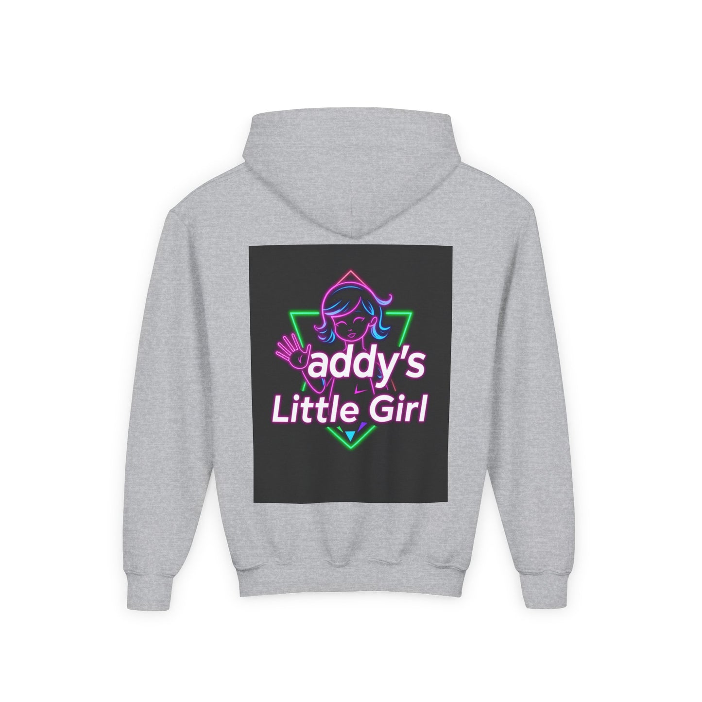 Daddy's Little Girl Hoodie, Cozy Youth Sweatshirt, Cute Gift for Dads, Kids Sweatshirt, Family Celebration Apparel